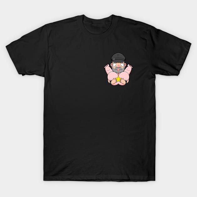 Leather Daddy Bum Squeeze T-Shirt by LoveBurty